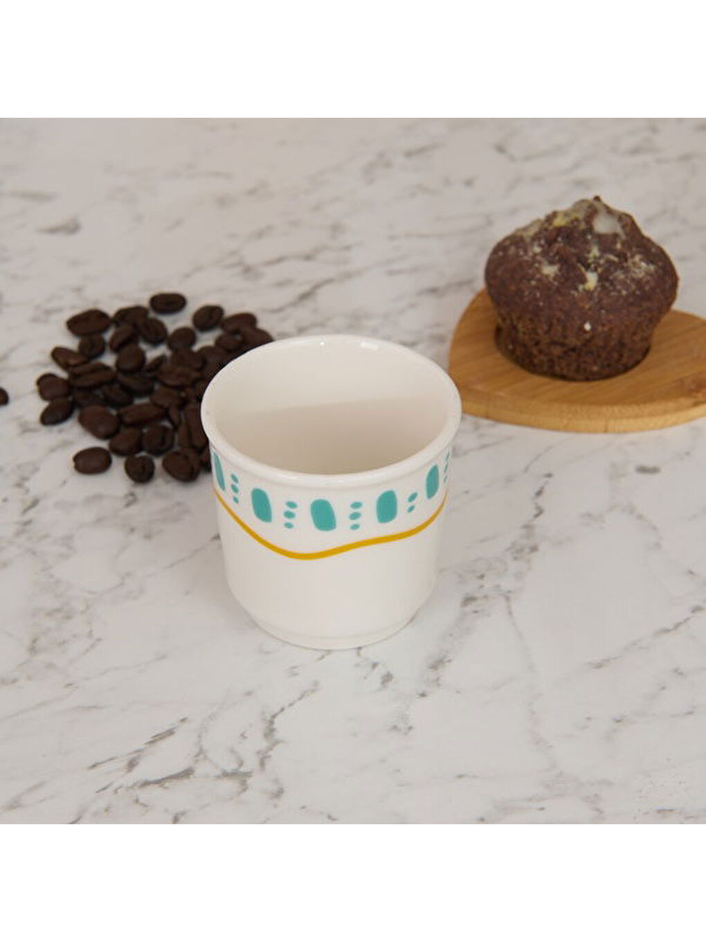 Karışık Kitchen Amour Espresso Fincanı - Renkli - 80 ml-1