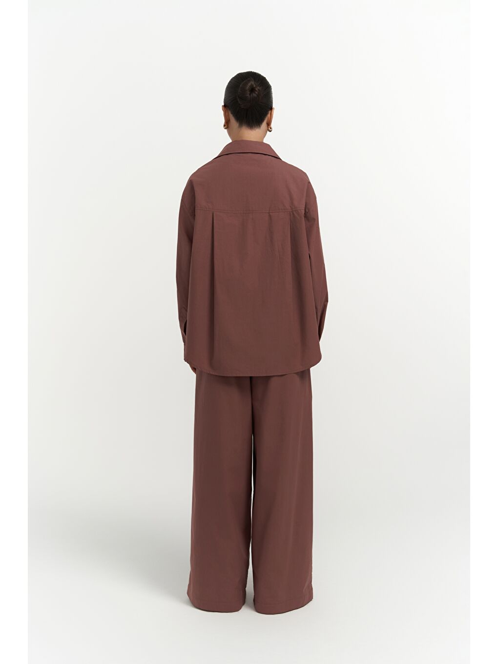 Mirabella Açık Bordo Gömlek Pantolon Takım-1