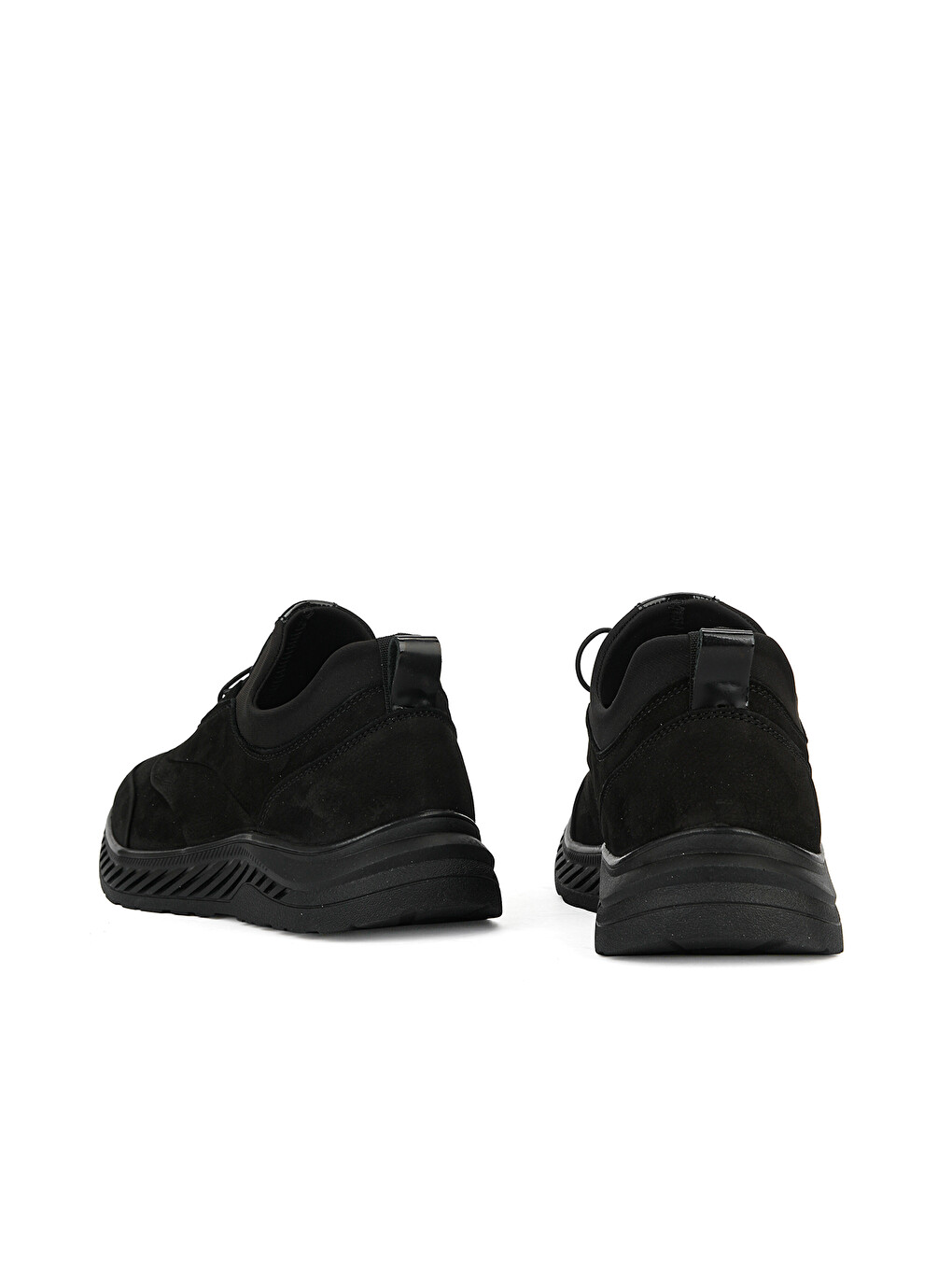 Erkek Hakiki Deri Sneaker 1631037z241012 Siyah-4
