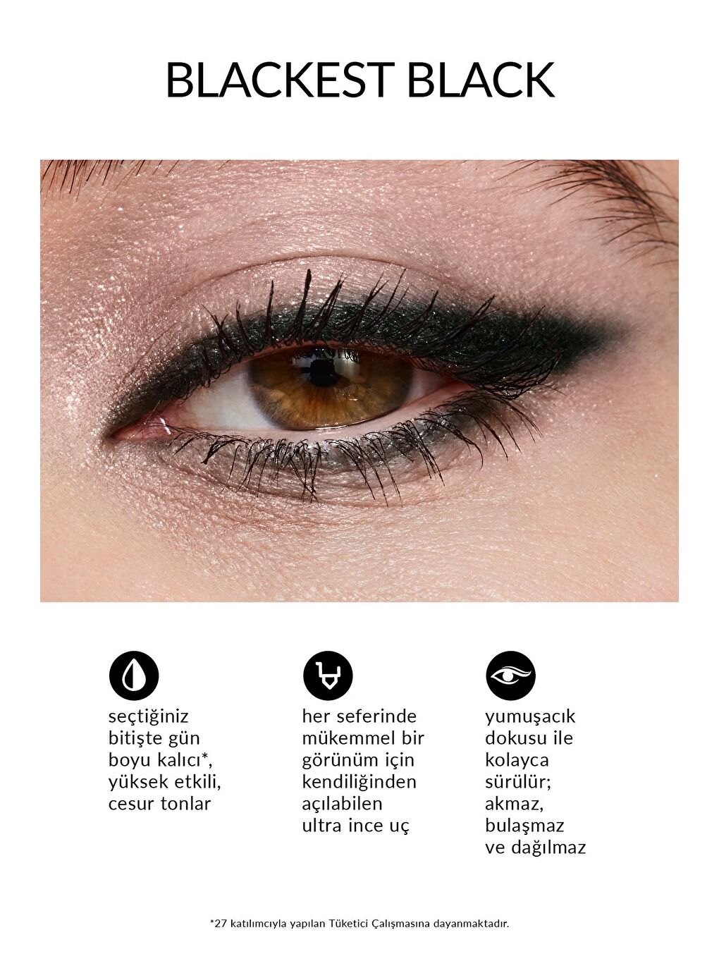 Fan-Omenal Maskara Siyah Göz Kalemi ve Blossom Dudak Yağı Paketi-3