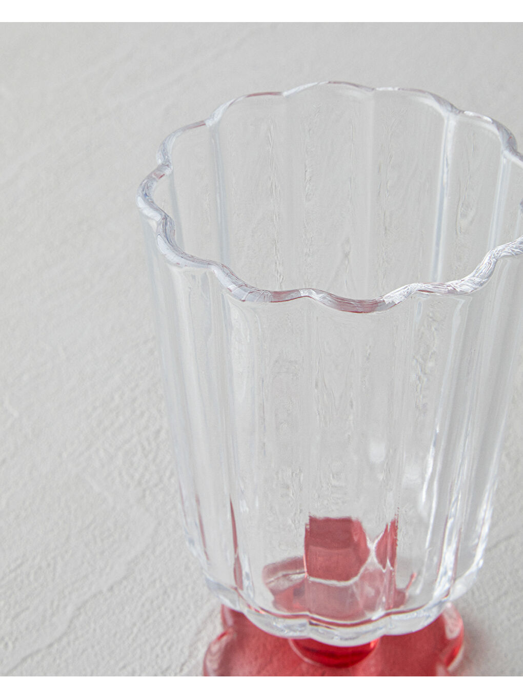 Beyaz Springtime Cam 3'lü Bardak 280 ml Renkli-2