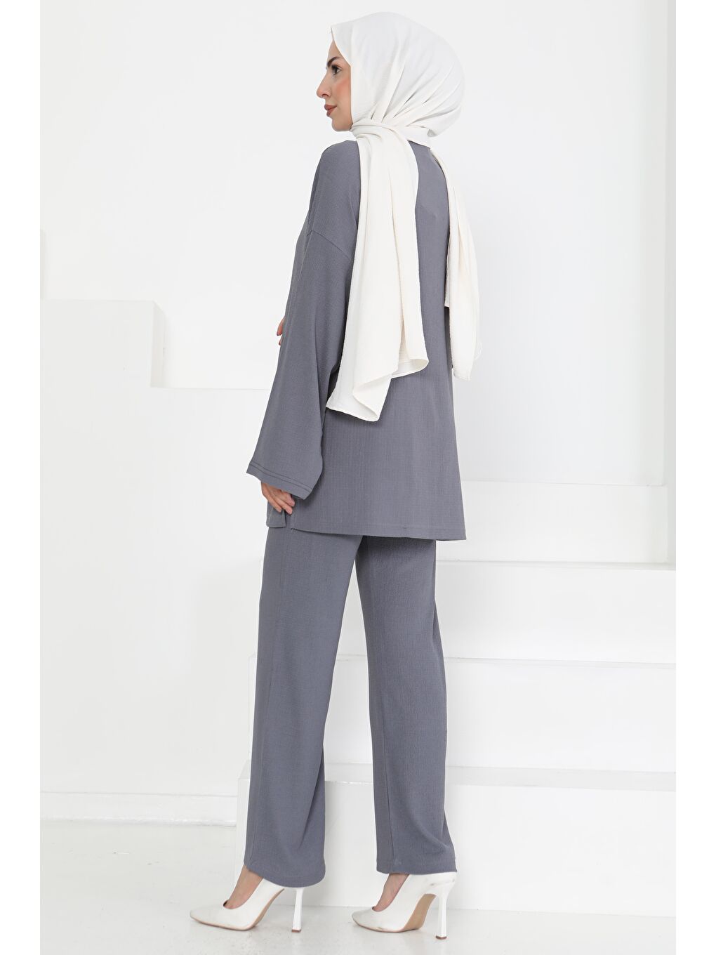 Cepli Kimono Takım Antrasit - 27131-4