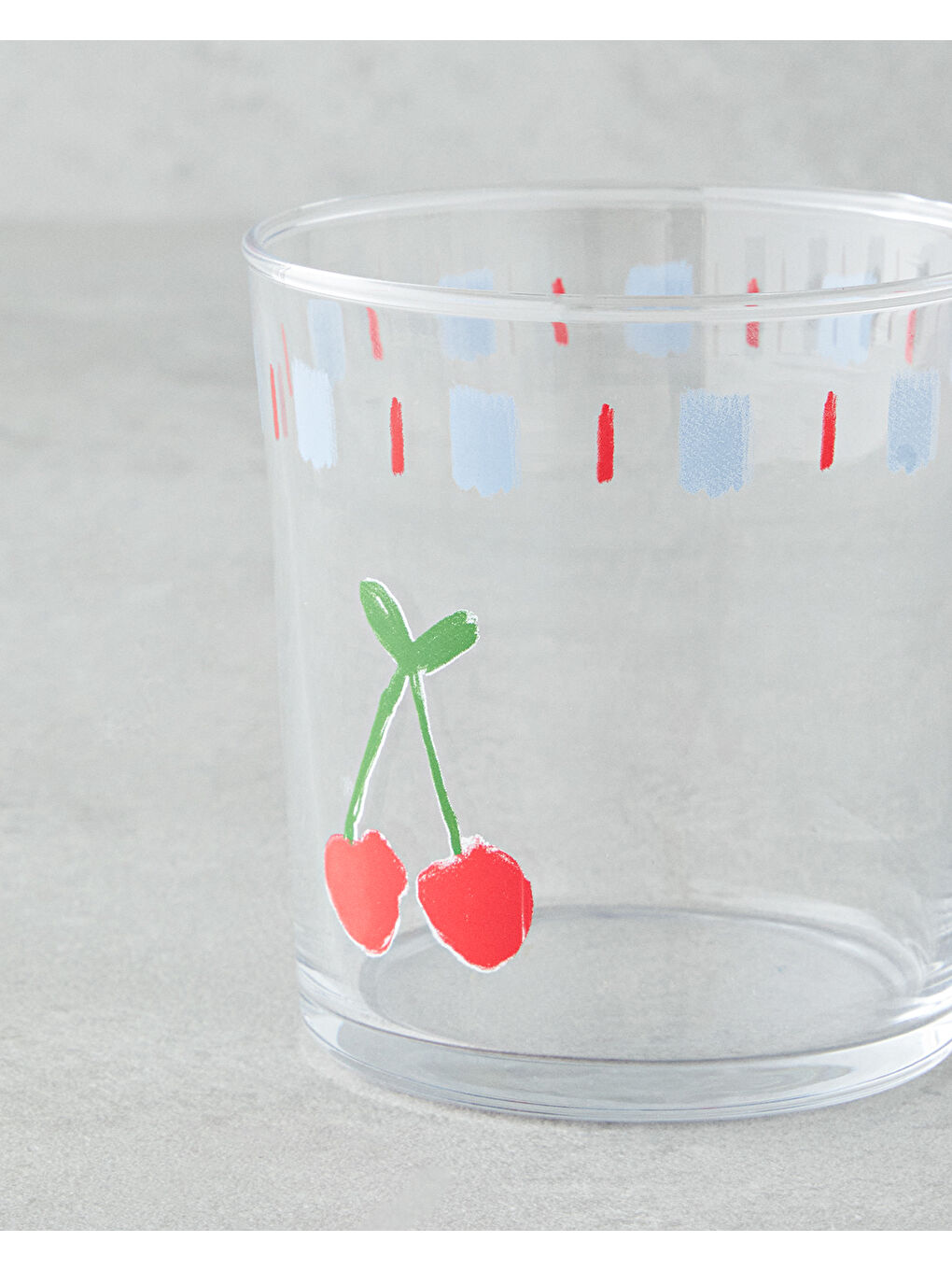 Beyaz Fruit Cam 2'li Bardak 380 ml Renkli-3