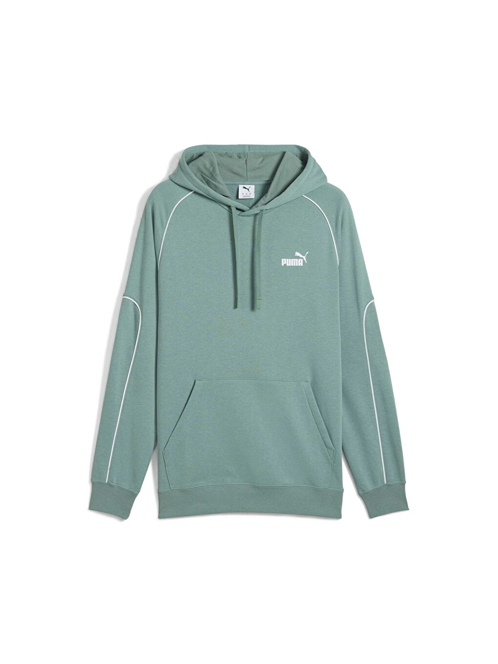 Yeşil Sport Erkek Kapüşonlu Sweatshirt
