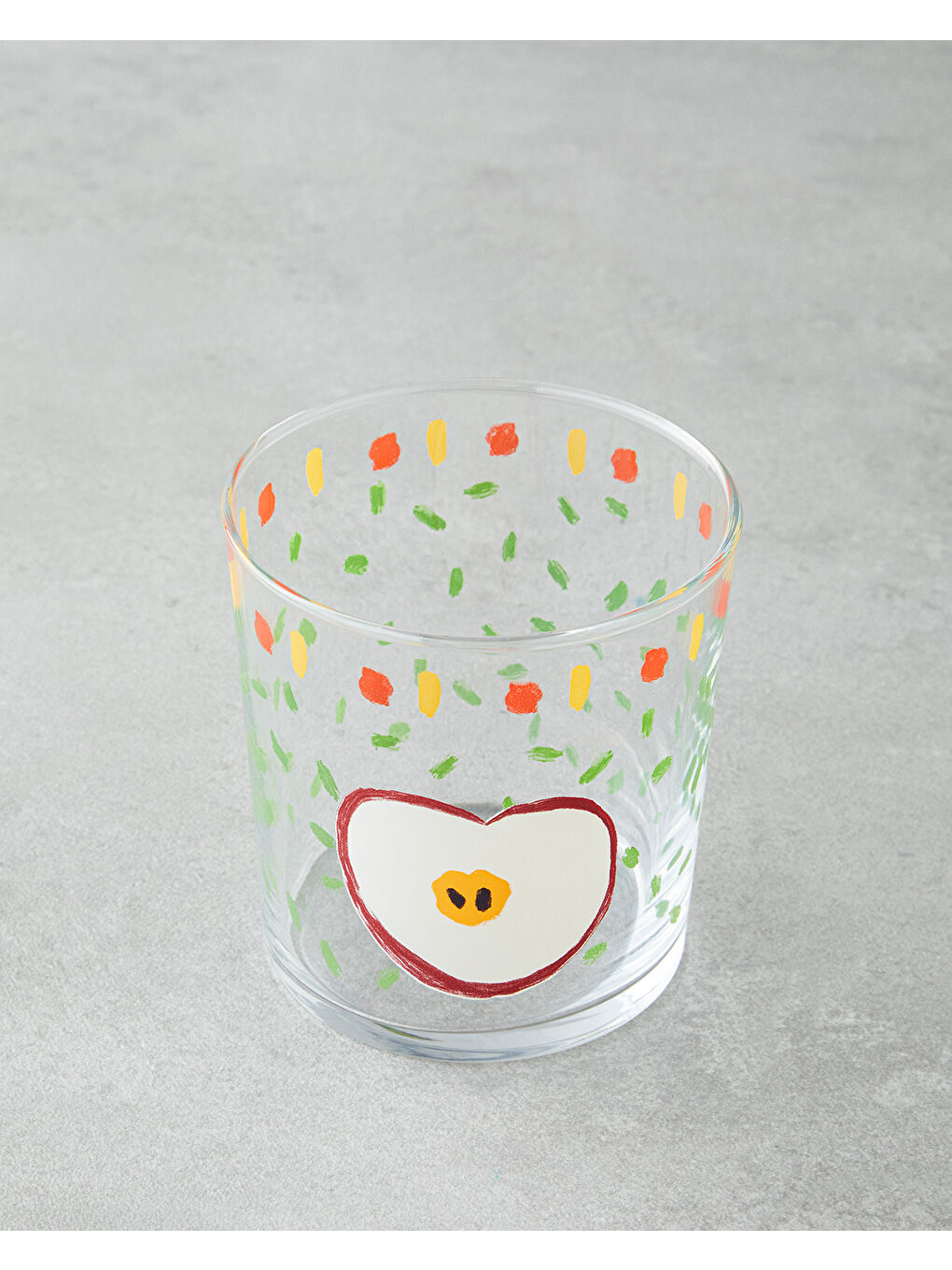 Beyaz Frucht Cam 2'li Bardak 380 ml Renkli-2