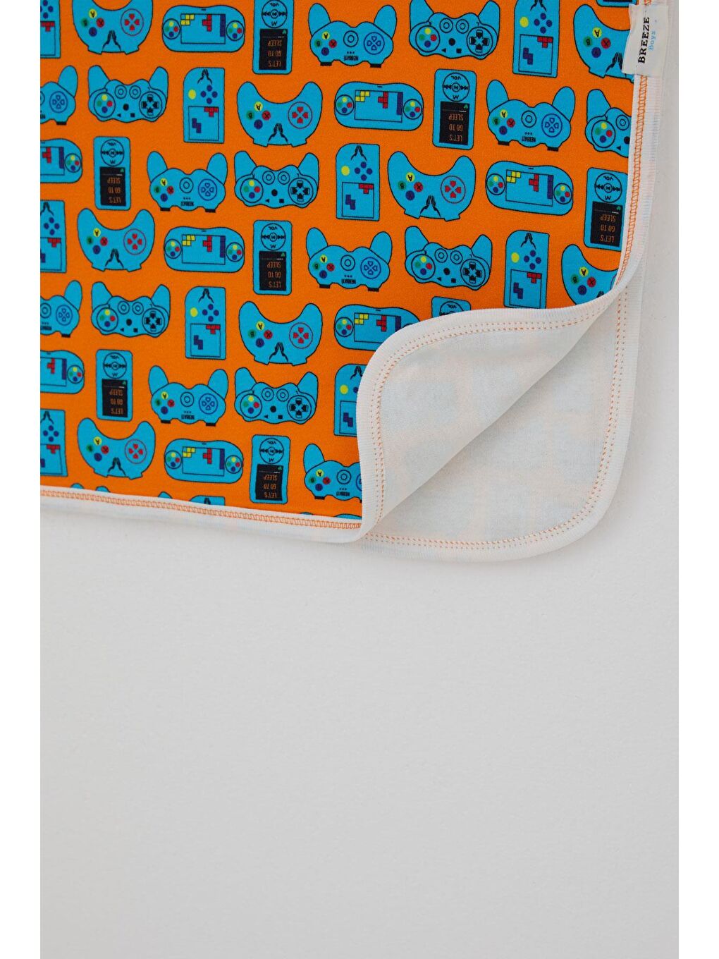 Yenidoğan Bebek Battaniyesi Oyun Kumandalı Mini Oyuncu Turuncu (76 X 87 Cm)-2