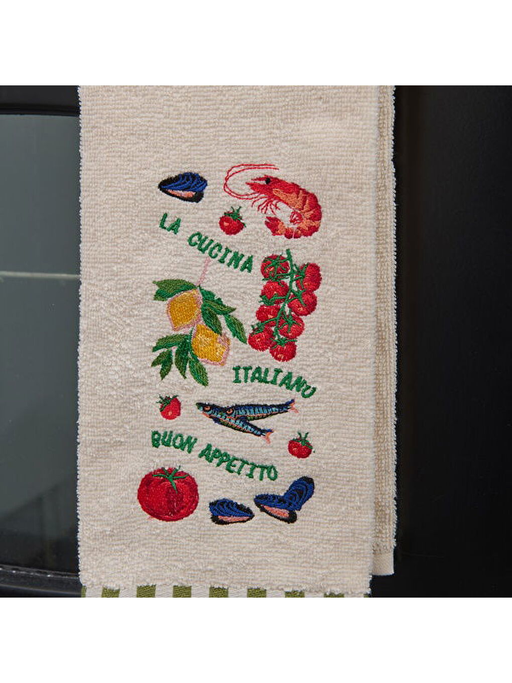 Soft Legum Mutfak Havlusu - Ekru - 40x66 cm-1