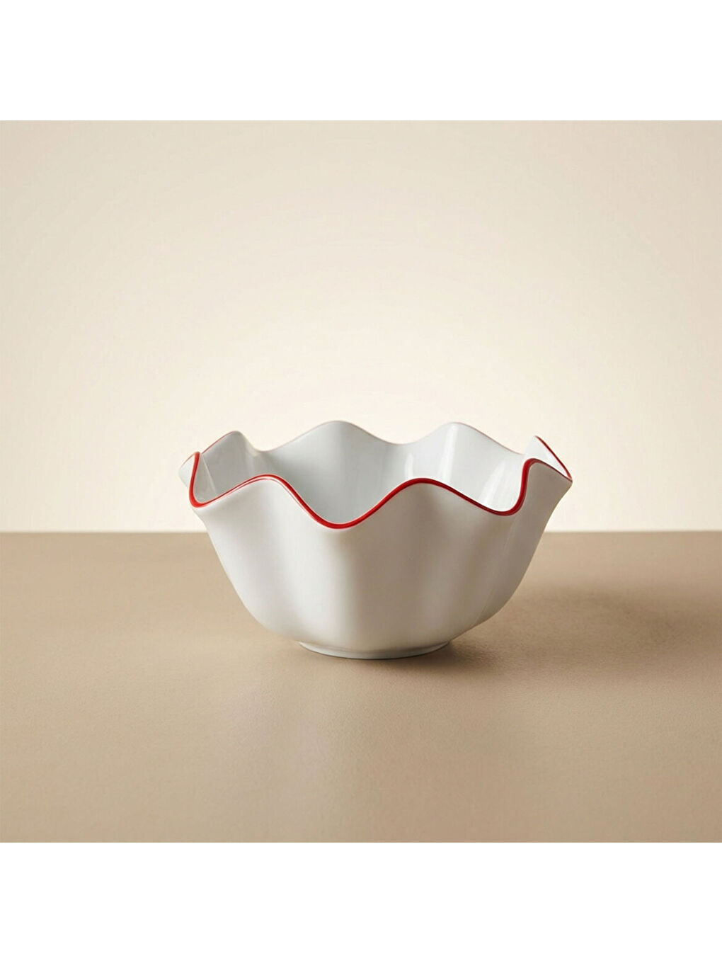 Ekru Rodos 19 Cm Salata Sunumluk Kase 30KMZ-3