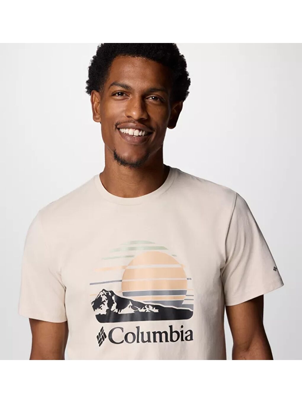 Bej CSC M Peaceful Perspective SS Tee CS0412-3