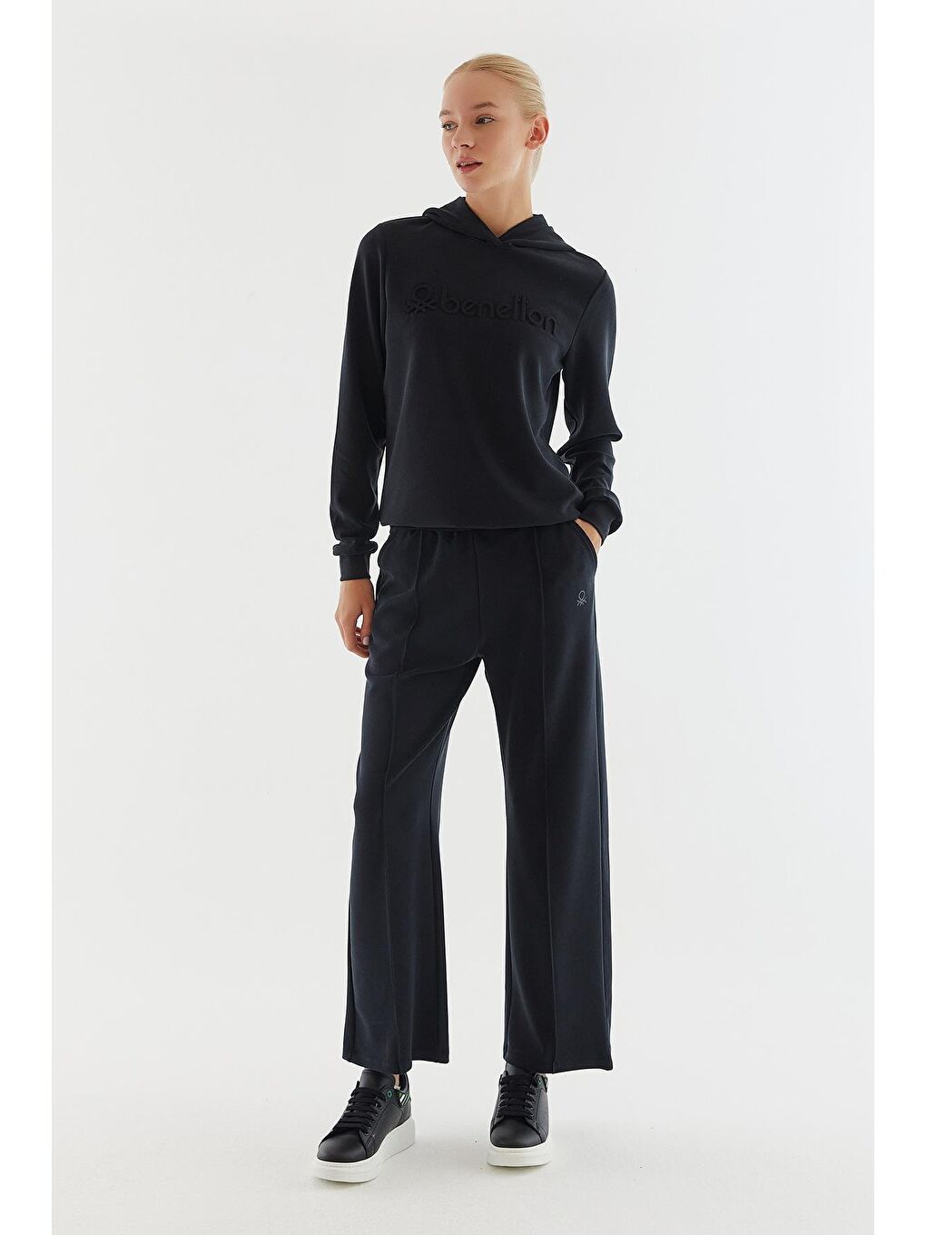 Siyah Kadın Sweatshirt