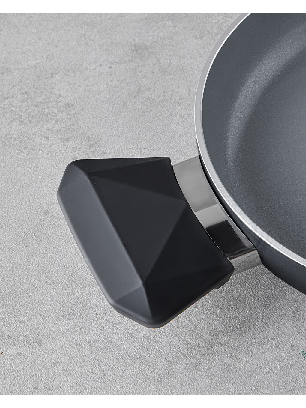 Prego CeraWell Kapaklı Sahan 20 cm Siyah-2