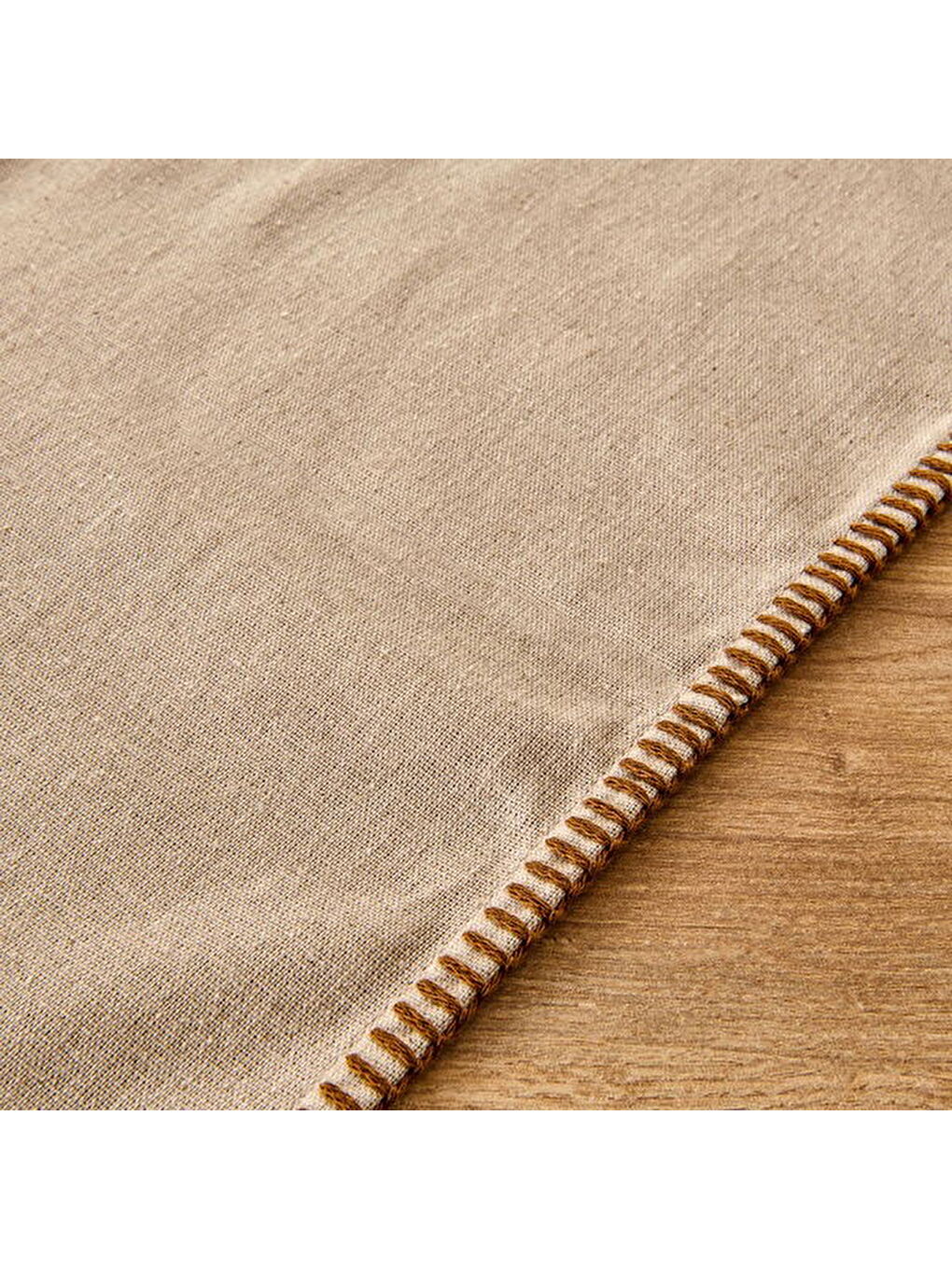 Soft Nuvia Masa Örtüsü - Bej - 140x200 cm-4