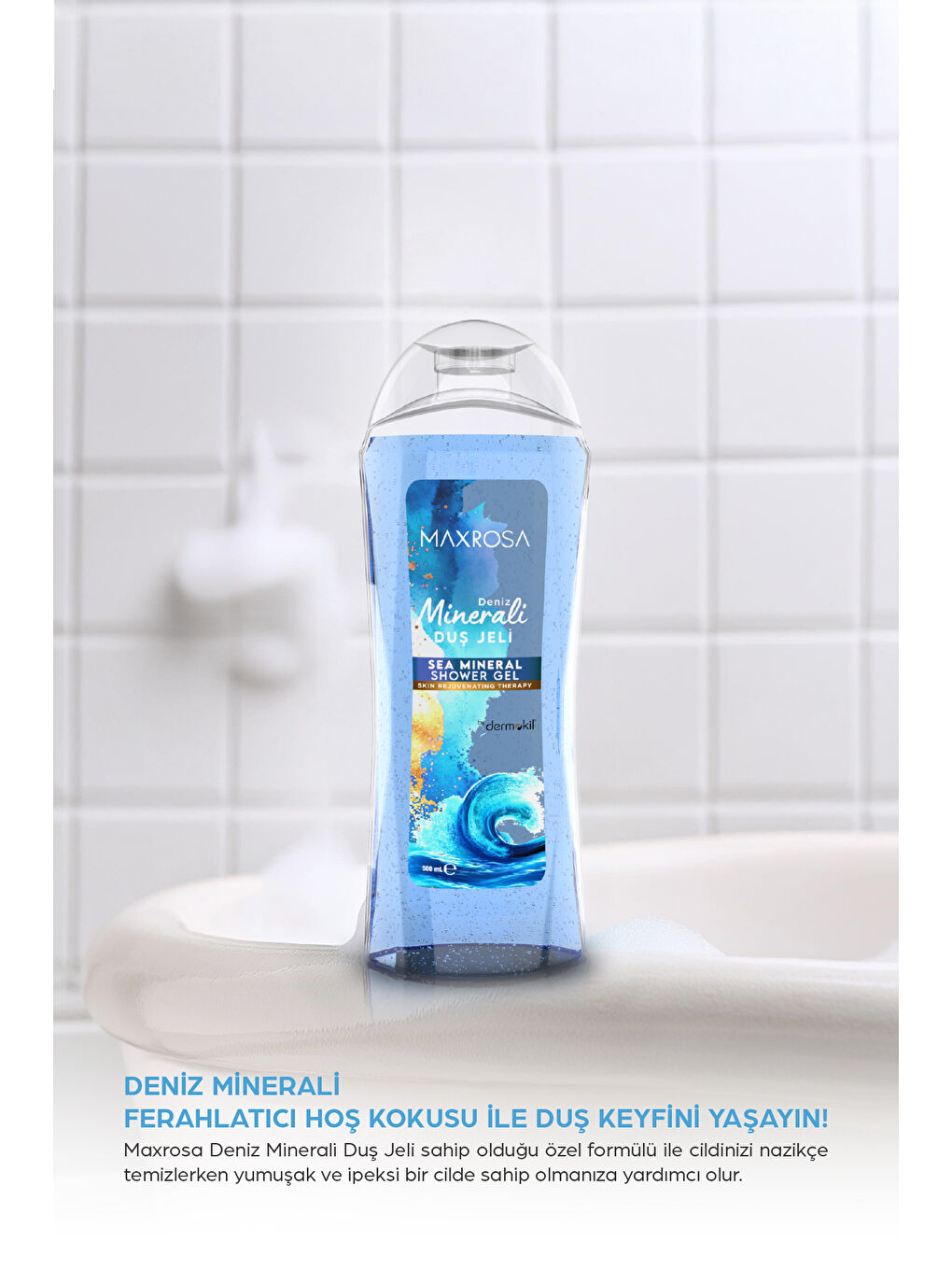 DERMOKIL Karışık MAXROSA Deniz Minerali Duş Jeli 500 ml - 2