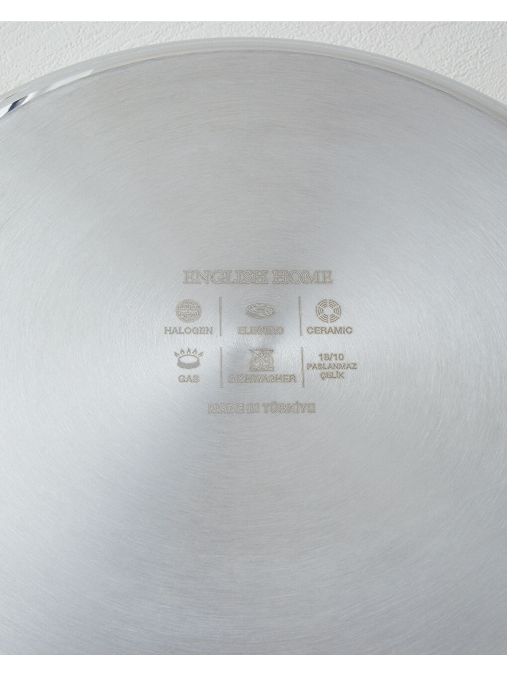 Gri Glow Çelik Tava 26x5 cm Silver-2