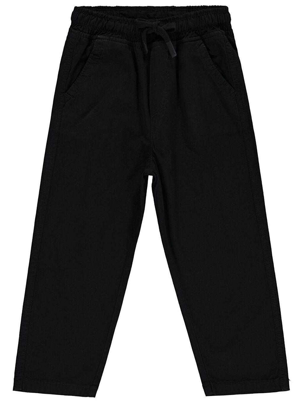 Boys Beli Lastikli 2-5 Yaş Pantolon - Siyah