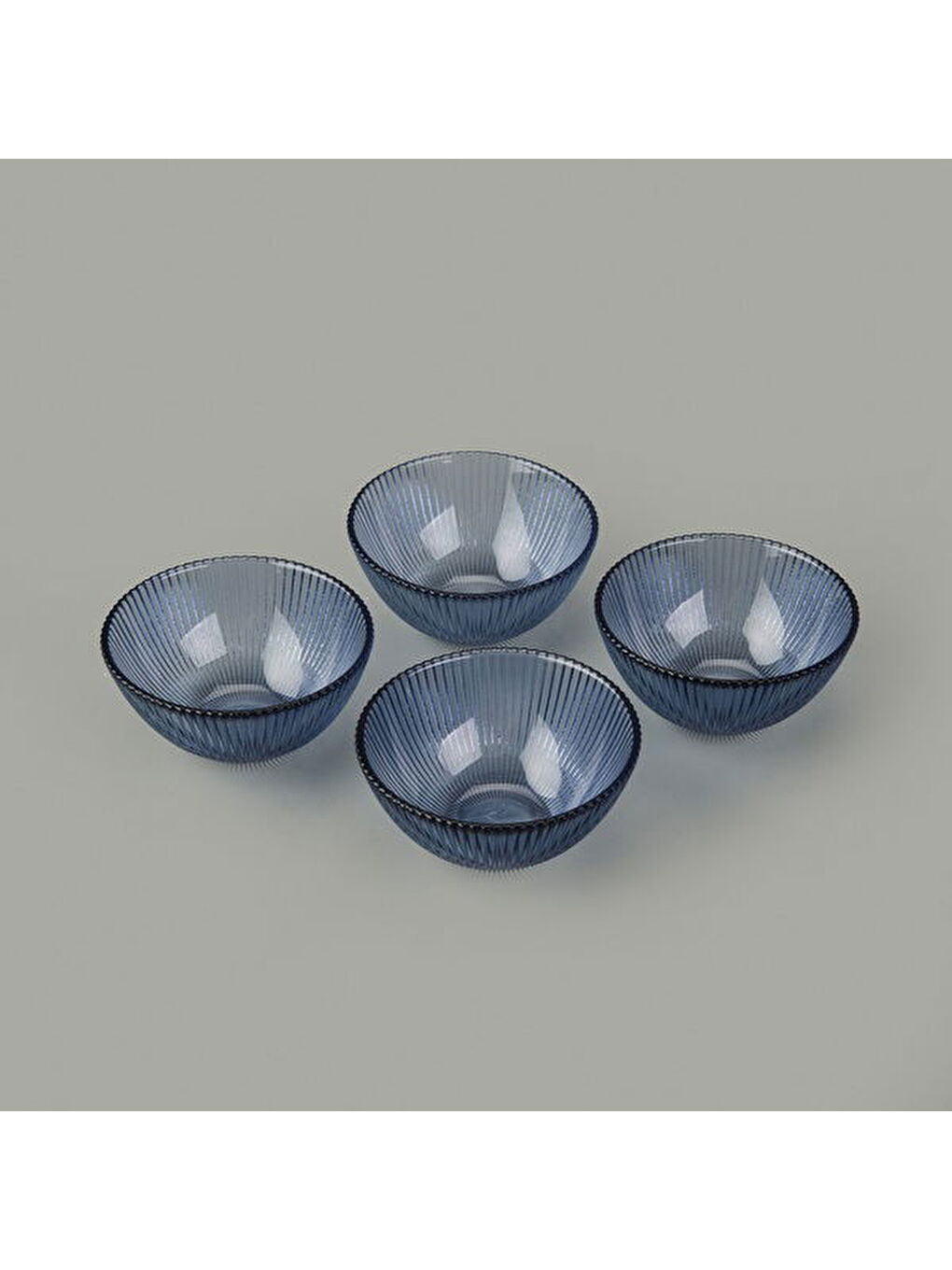 Kitchen 4'lü Çerezlik - Mavi - 9 cm