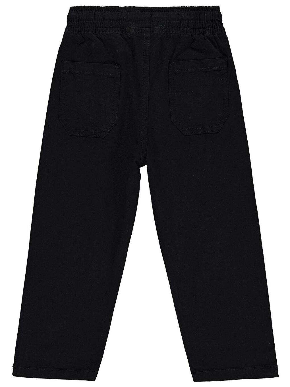 Boys Beli Lastikli 2-5 Yaş Pantolon - Siyah-1