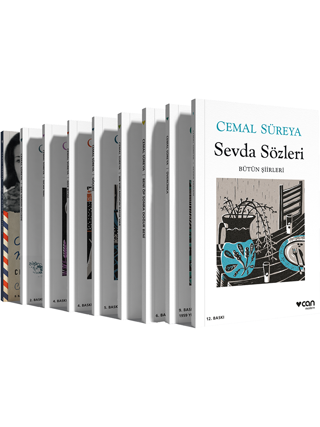 Can Yayınları Cemal Süreya Seti (9 Kitap)