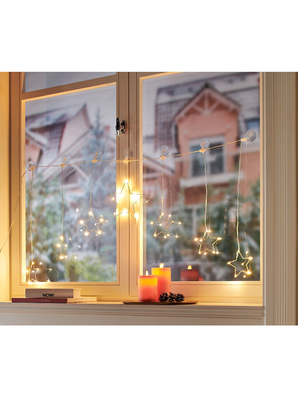 Beyaz LED Işık Perdesi, Yıldızlar