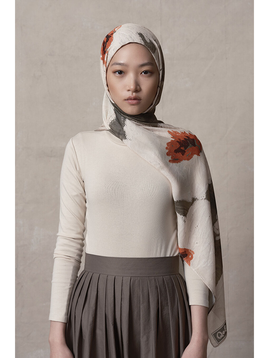 Modal Brush Şal Bucket Haki-2