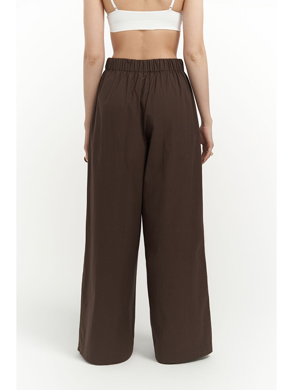 Kahverengi Mirabella Kahve Gömlek Pantolon Takım-3