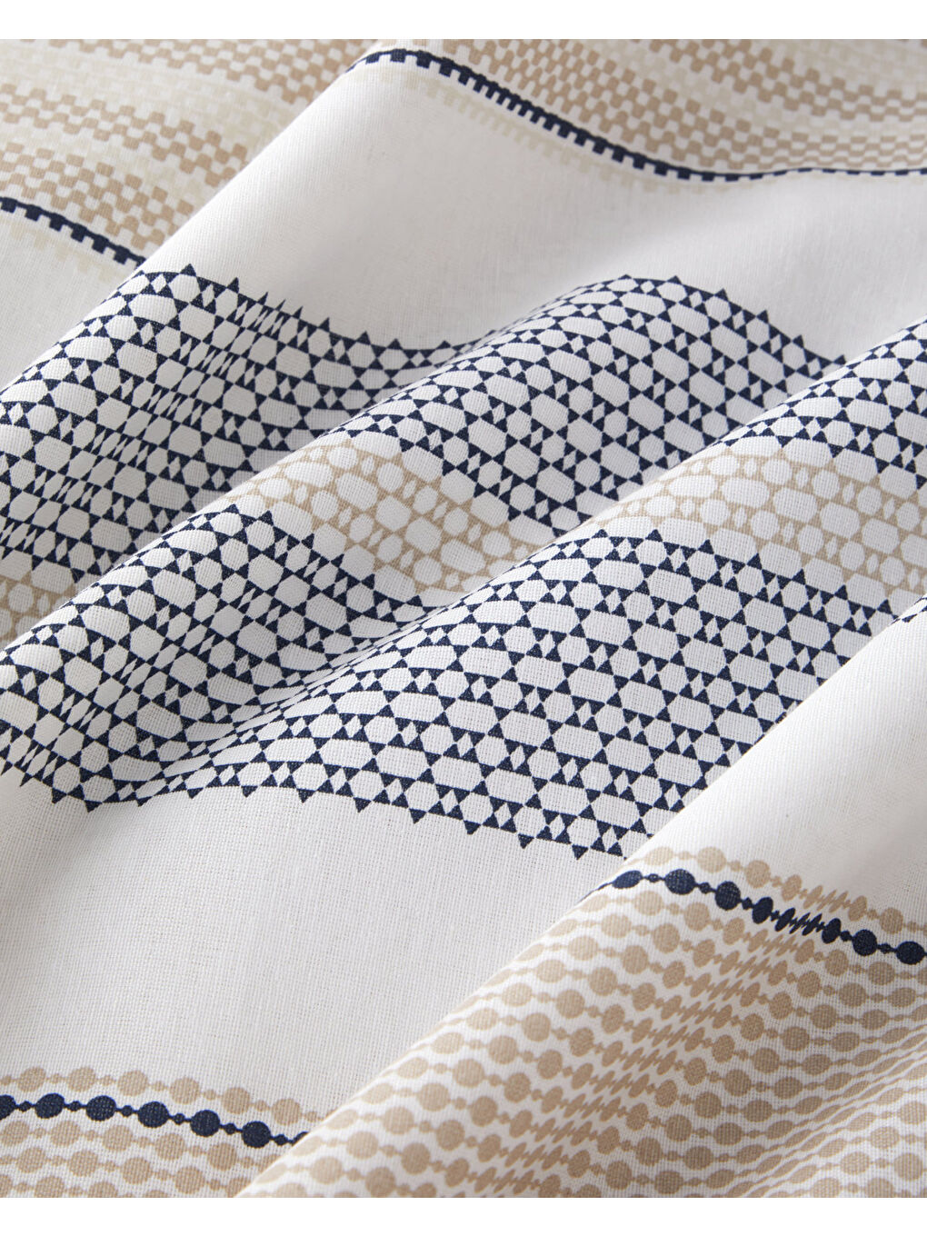 Pure Line Kolay Ütülenir Tek Kişilik Nevresim Takımı 160x220 cm Bej-4