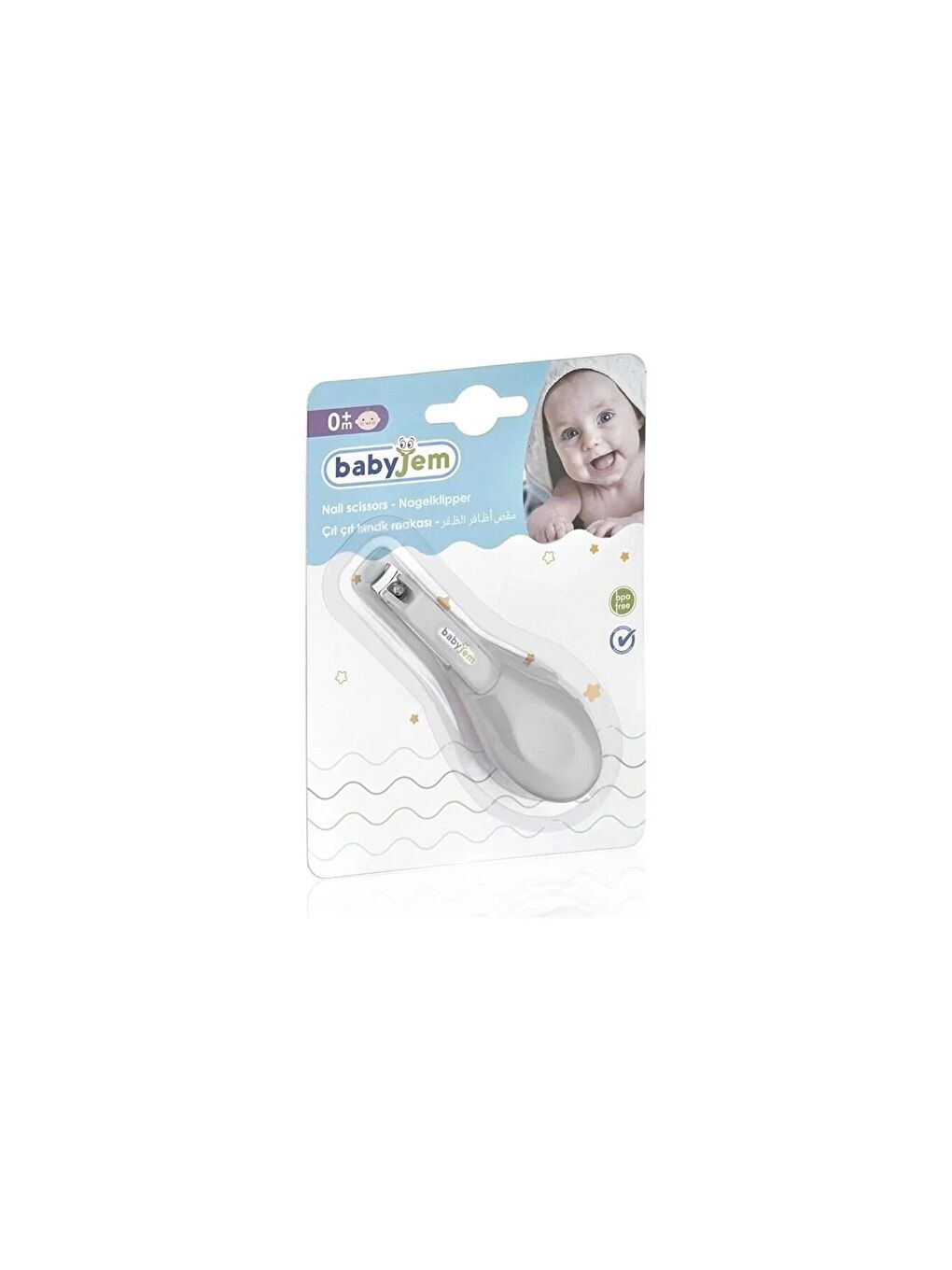 Gri Kolay Kavrama Tırnak Makası-3