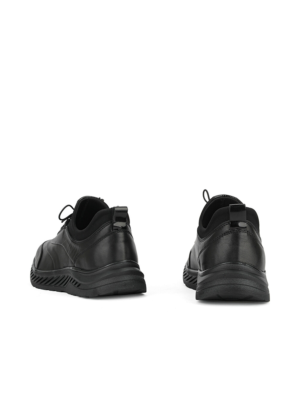 Erkek Hakiki Deri Sneaker 1631037z24101 Siyah-4