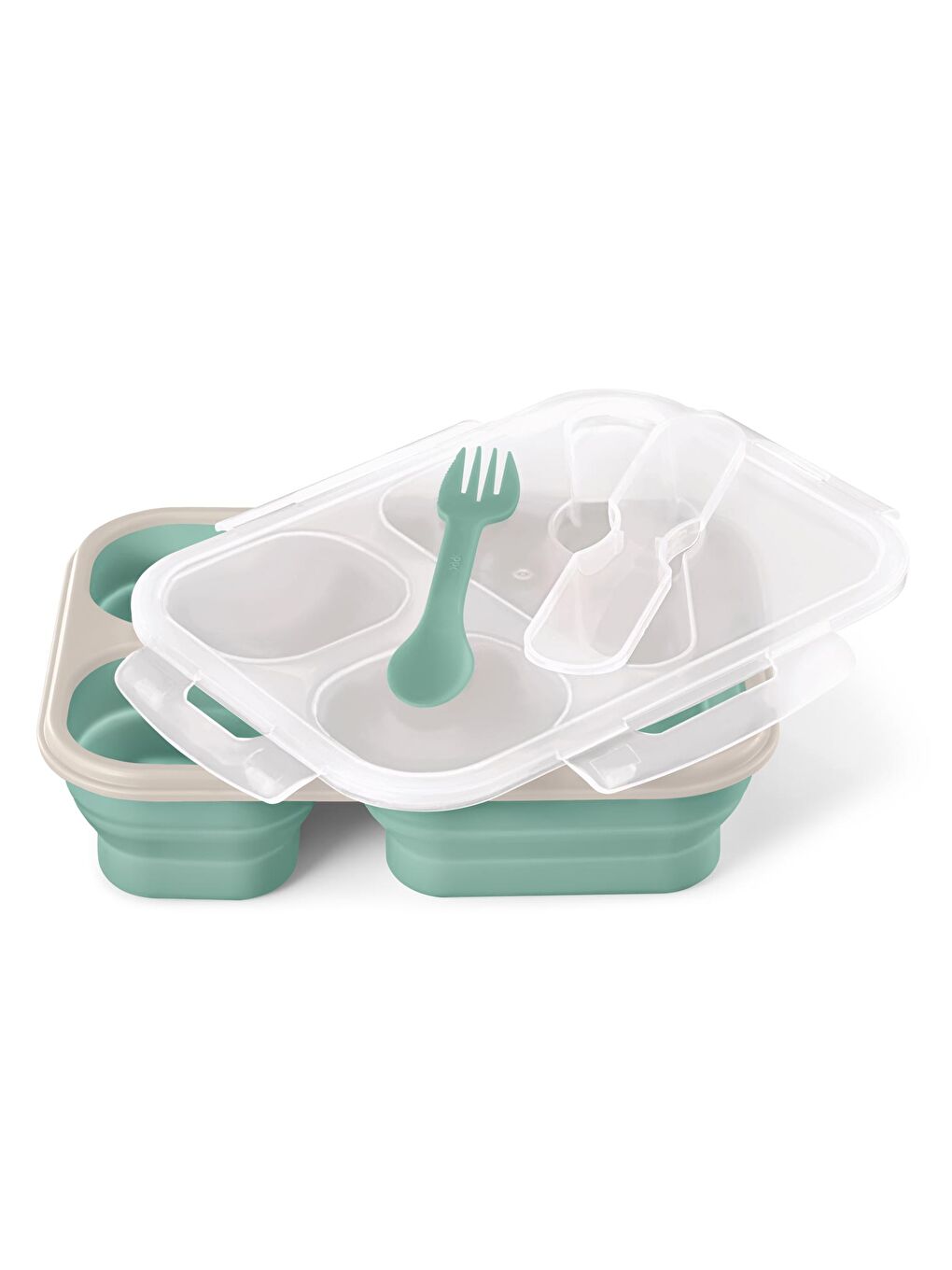 Renksiz Yemek Kutusu, Taşınabilir-1