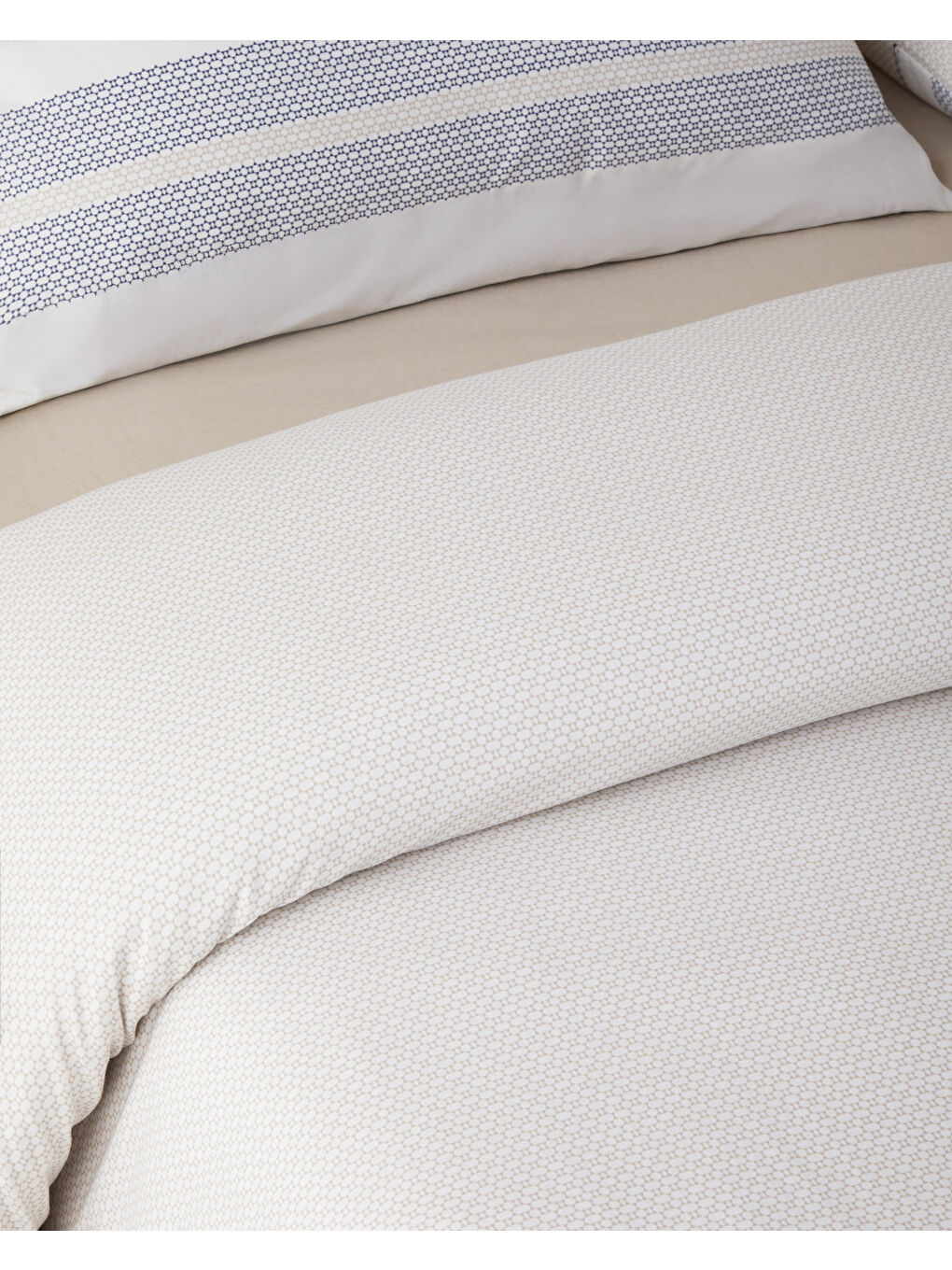 Pure Line Kolay Ütülenir Tek Kişilik Nevresim Takımı 160x220 cm Bej-5
