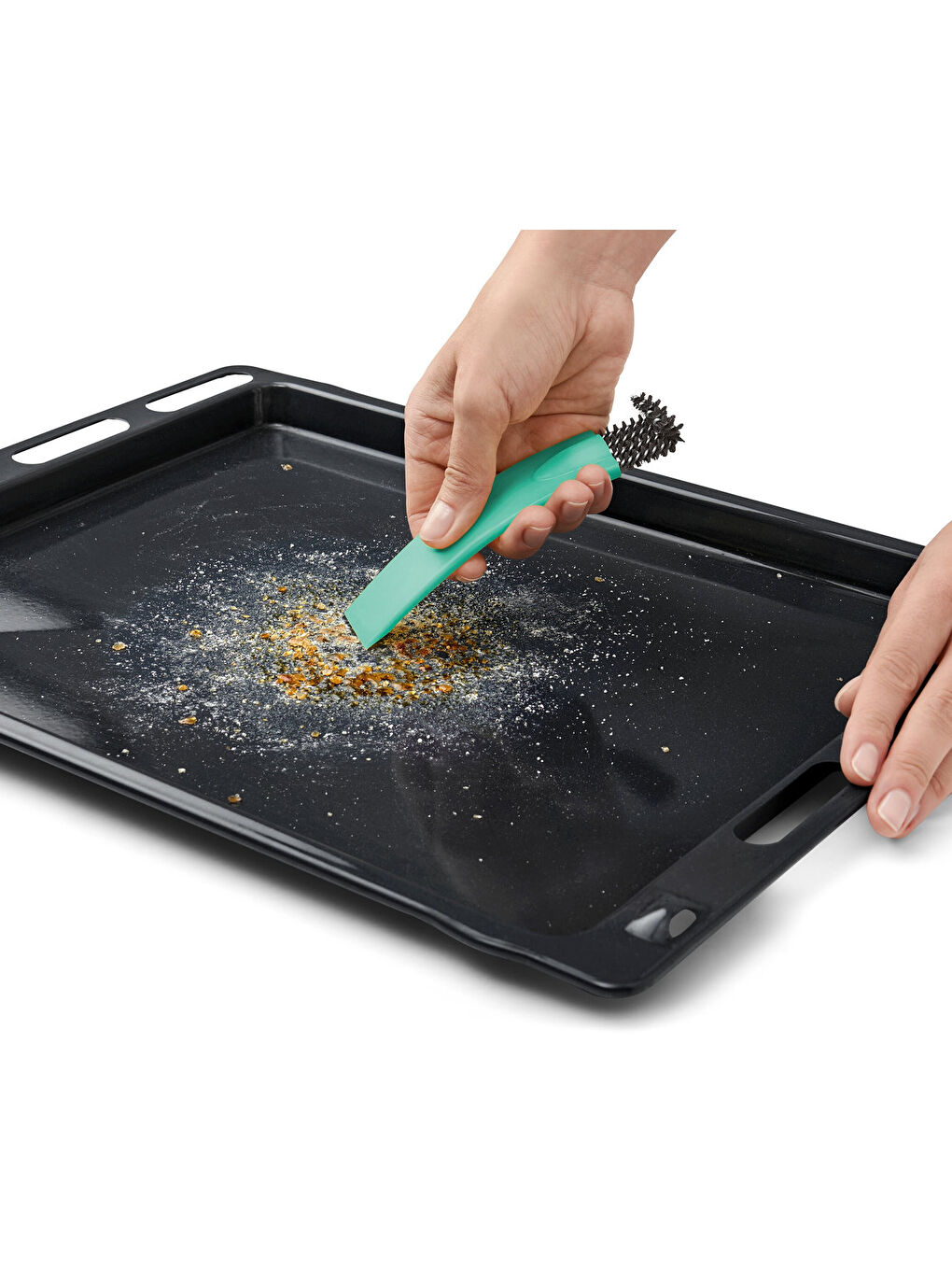 Renksiz Fırın Fırçası, Kazıyıcılı-2