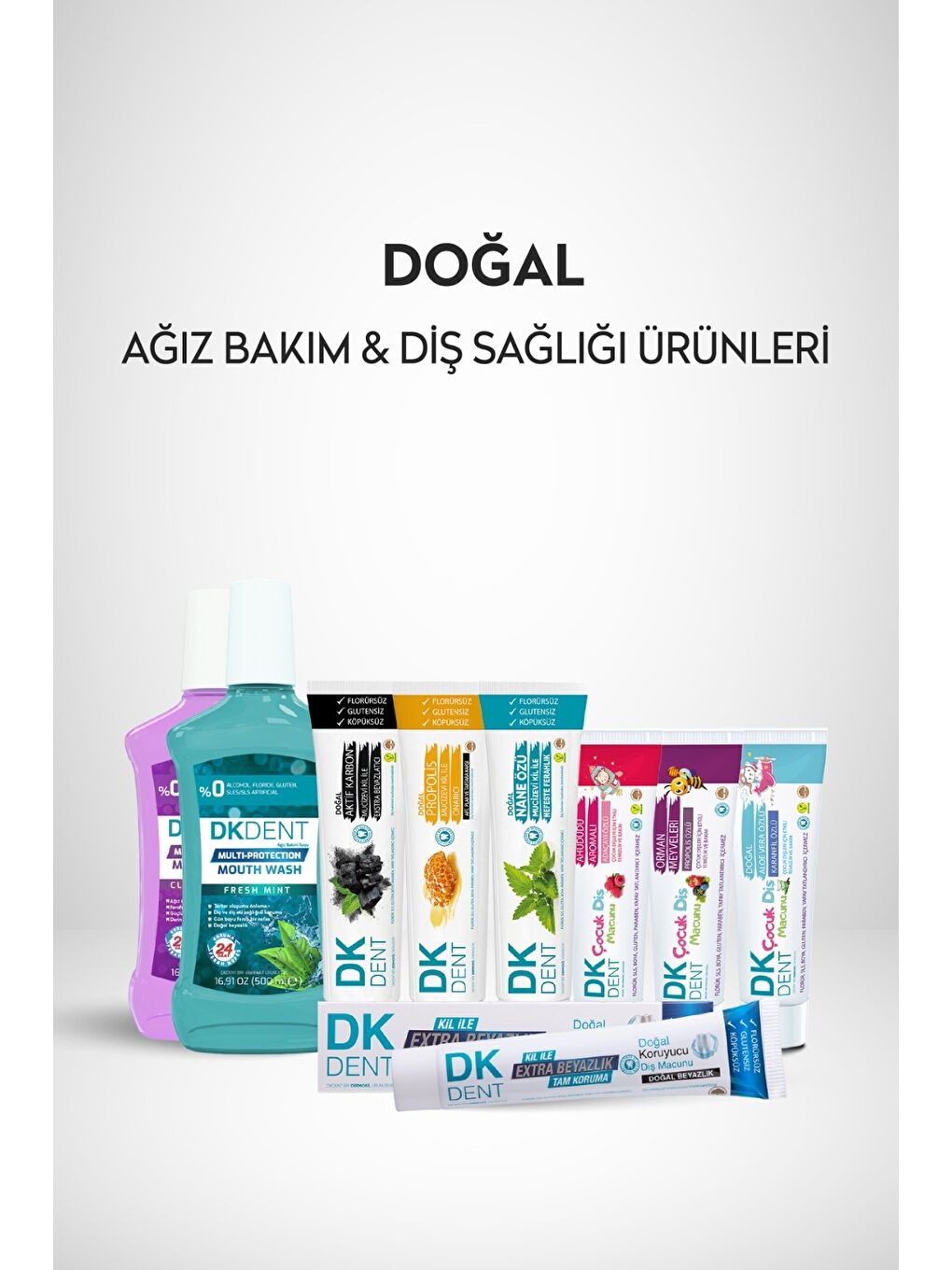 DERMOKIL Karışık Ahududu Aromalı ve Adaçayı Özlü Çocuk Diş Macunu + Diş Fırçası - 3