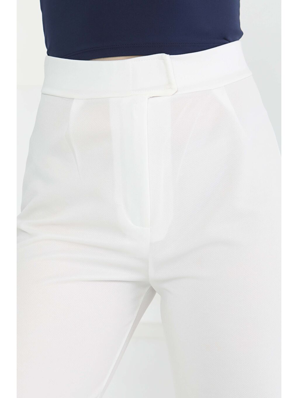 Palazzo Pantolon Beyaz - 27077-3