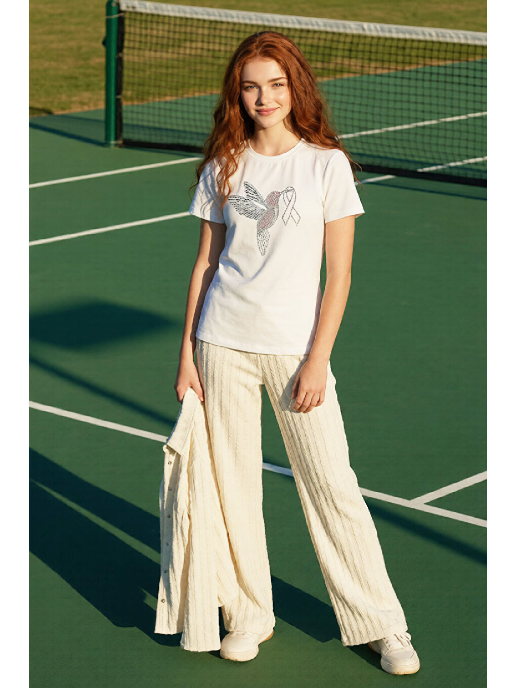 Ekru Kız Çocuk 3'lü Takım 10-17 Yaş 12543