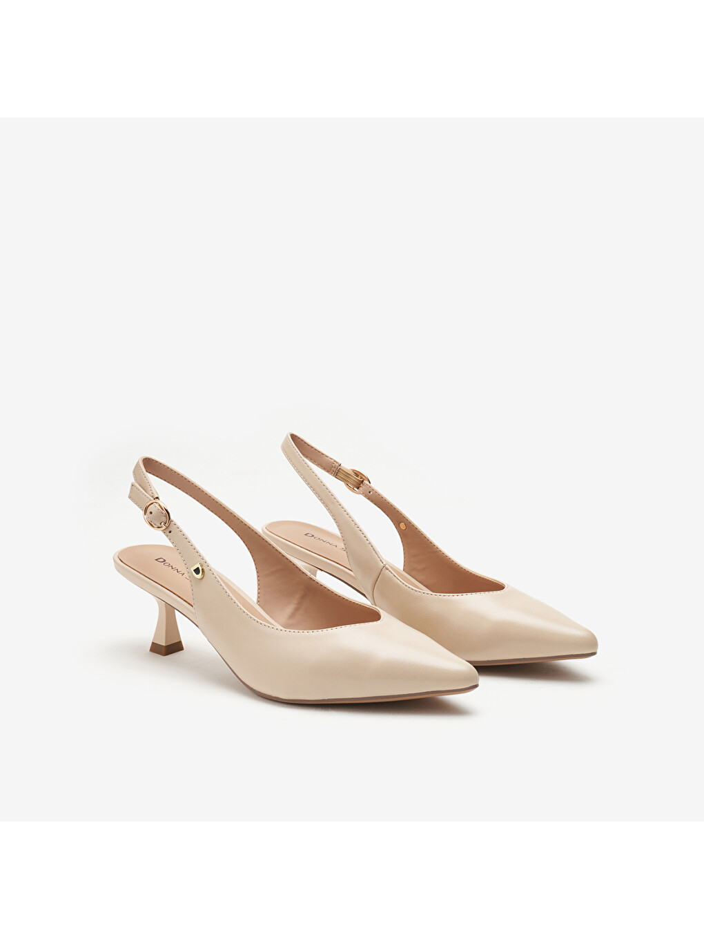 Beyaz Kadın Topuklu / Stiletto 436085DP T. 6085DP-1