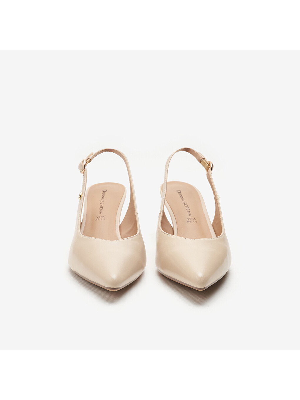 Beyaz Kadın Topuklu / Stiletto 436085DP T. 6085DP-2