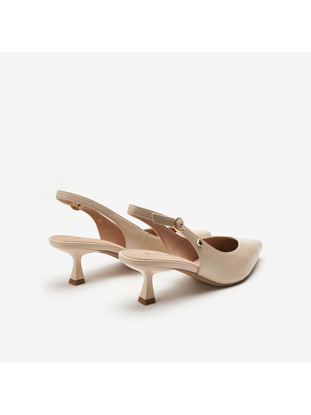 Beyaz Kadın Topuklu / Stiletto 436085DP T. 6085DP-3