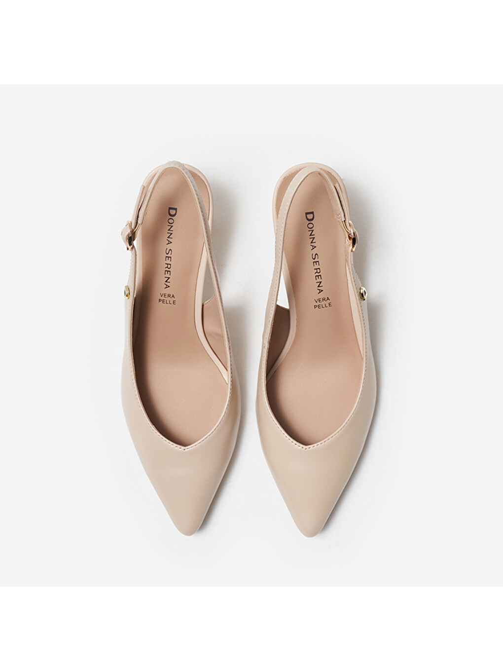 Beyaz Kadın Topuklu / Stiletto 436085DP T. 6085DP-4
