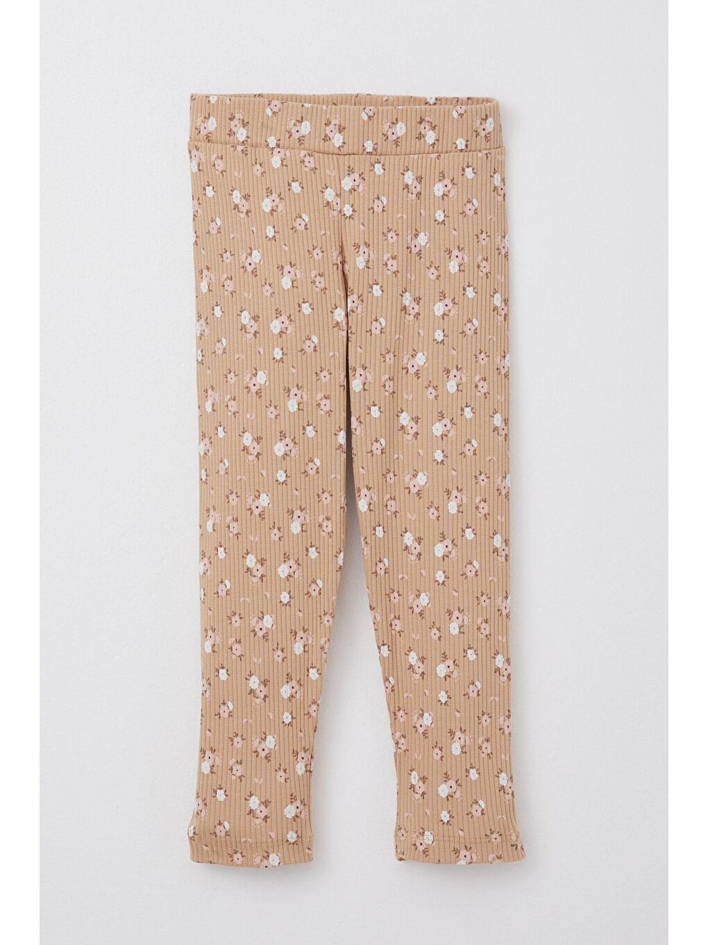 Pembe Kız Bebek Taytlı Takım Sevimli Hayvancık Baskılı Çiçekli Gülkurusu (1.5-2 Yaş)-2