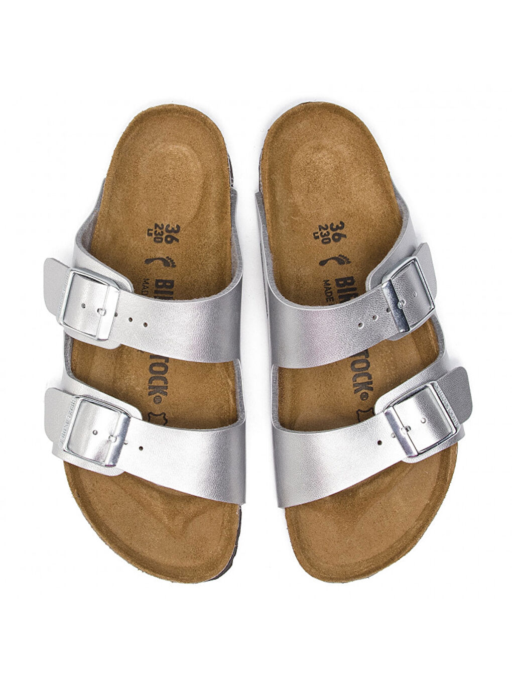 Gri Kadın Terlik 1012283 ARIZONA BF SILVER-3