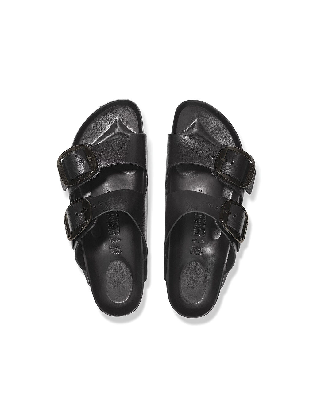 Siyah Kadın Terlik 1029641 ARIZONA EVA BIG BUCKLE Black-4