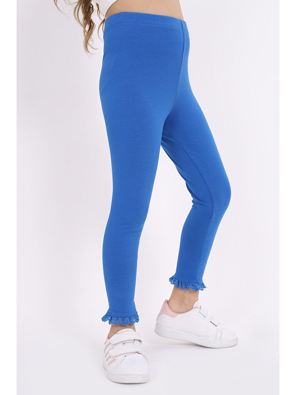 Mavi Kız Çocuk Tayt-2