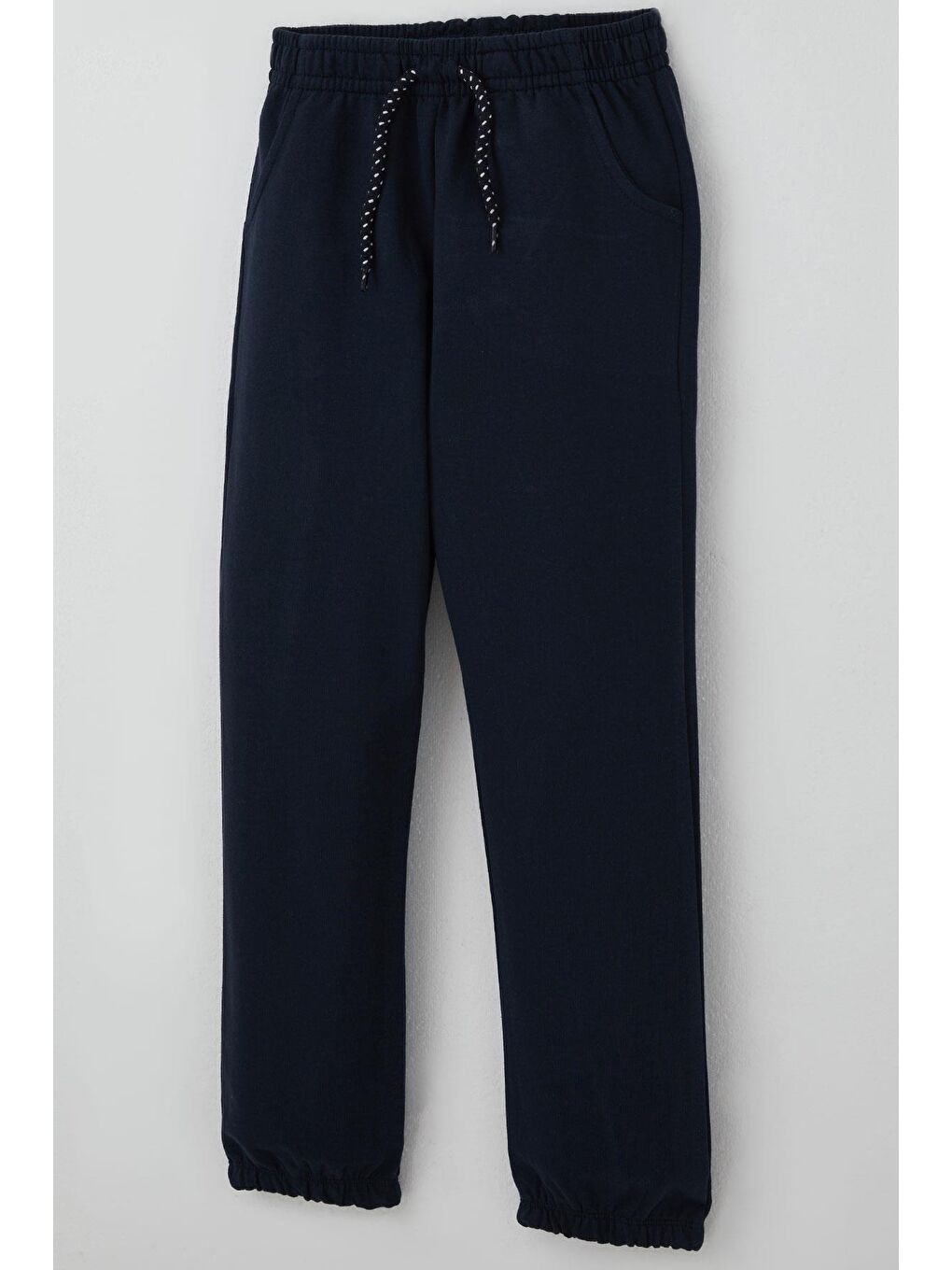 Erkek Çocuk Eşofman Altı Bağcık Aksesuarlı Cepli Koyu Lacivert (4-8 Yaş)-2