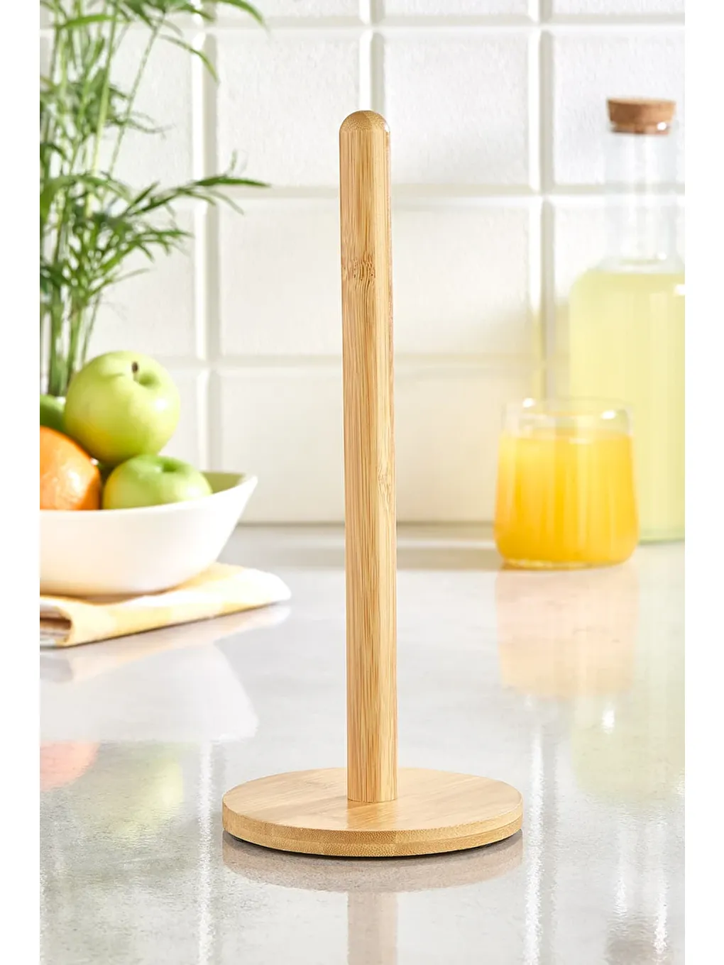 Karışık Bambu Yuvarlak Kağıt Havluluk Dikey-2