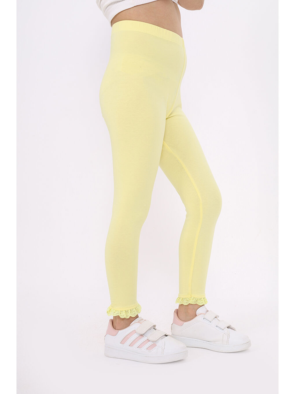 Sarı Kız Çocuk Tayt-2