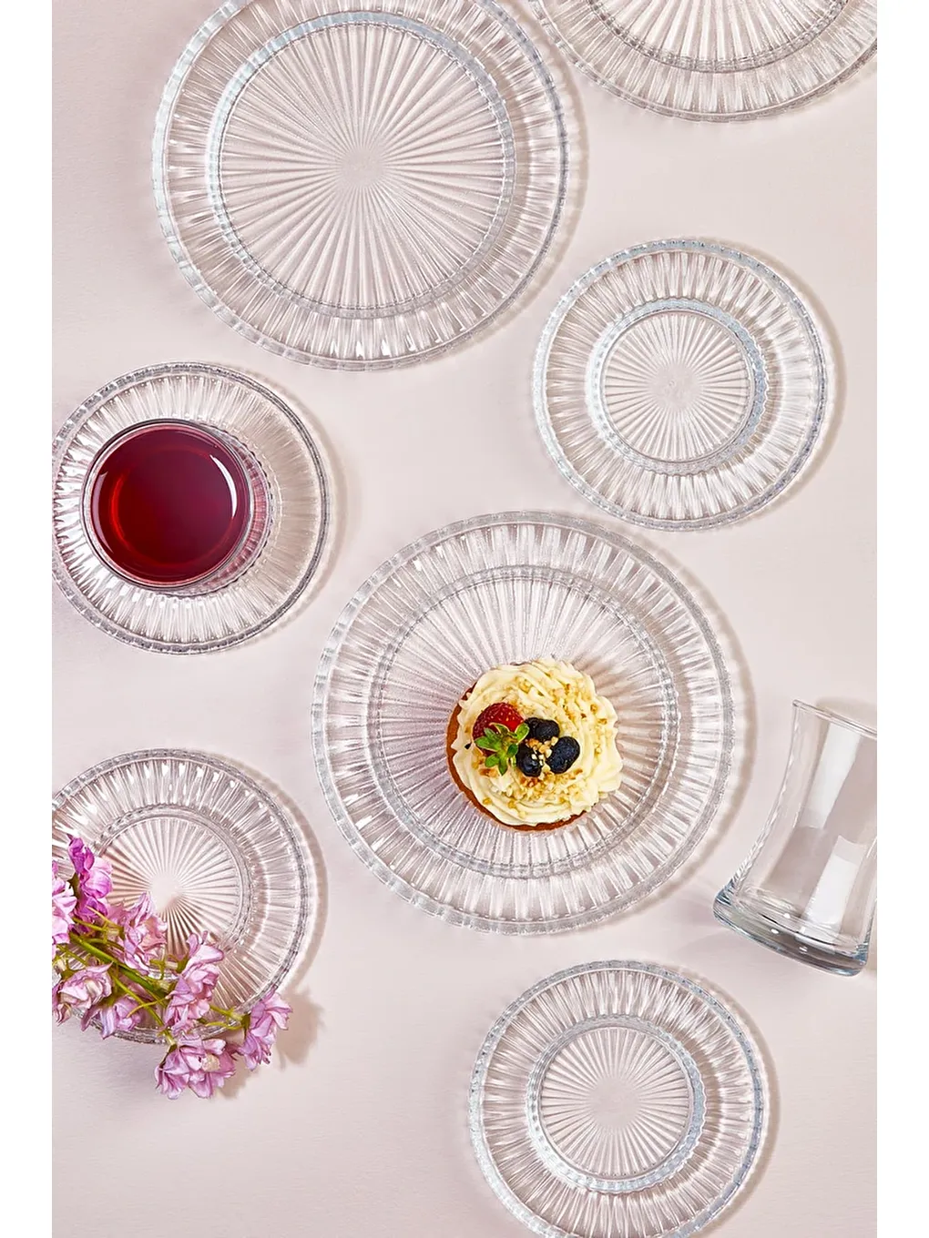 Renksiz Lina 18 Parça Çay Takımı Seti-2