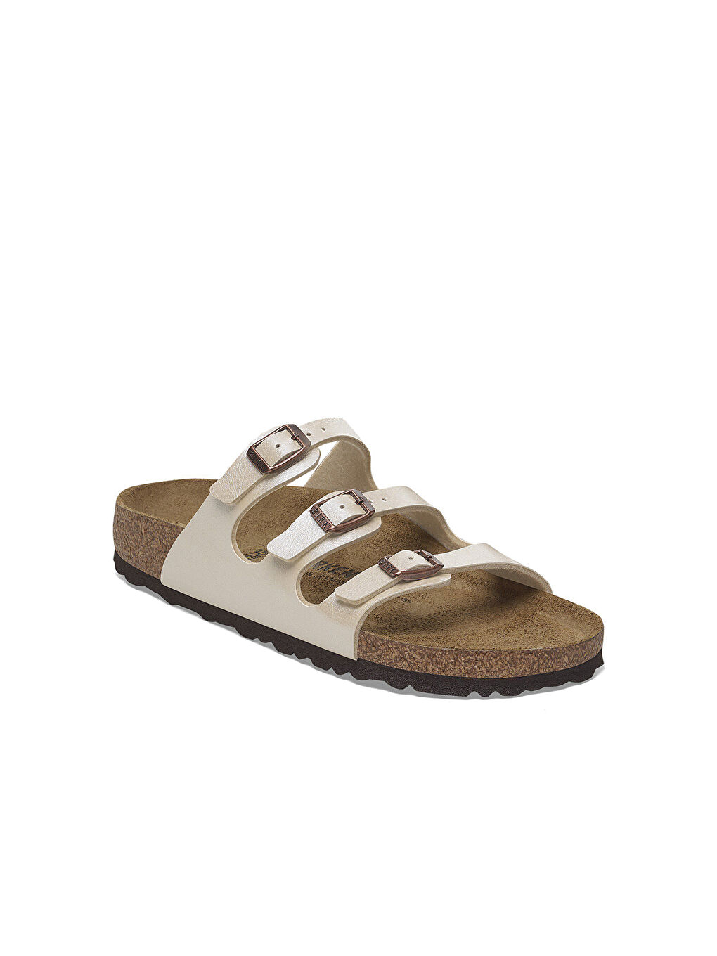 Beyaz Kadın Terlik 1029818 FLORIDA BF GRACEFUL Pearl White-1