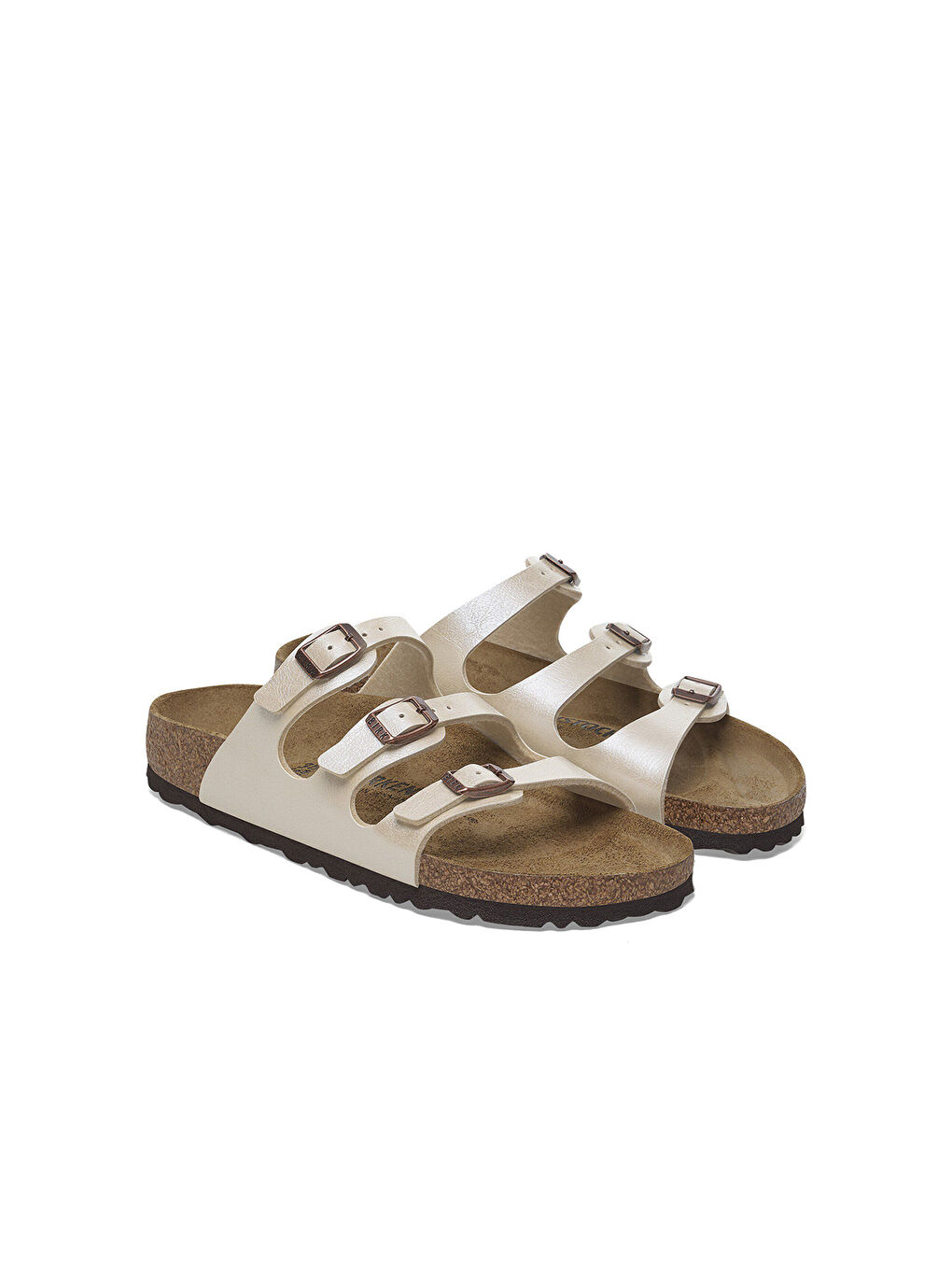 Beyaz Kadın Terlik 1029818 FLORIDA BF GRACEFUL Pearl White-2