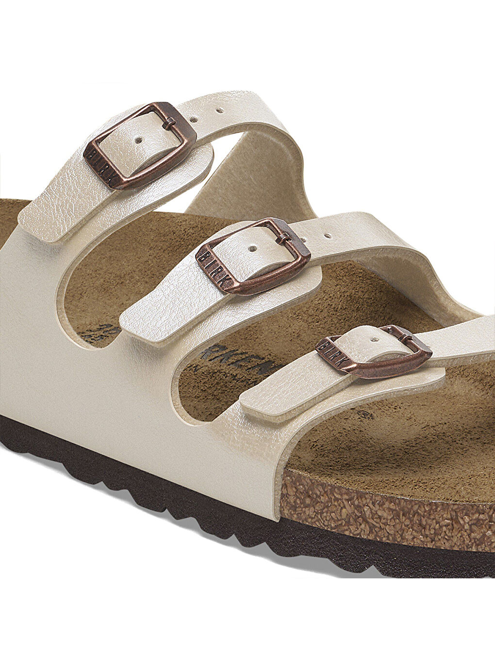 Beyaz Kadın Terlik 1029818 FLORIDA BF GRACEFUL Pearl White-3