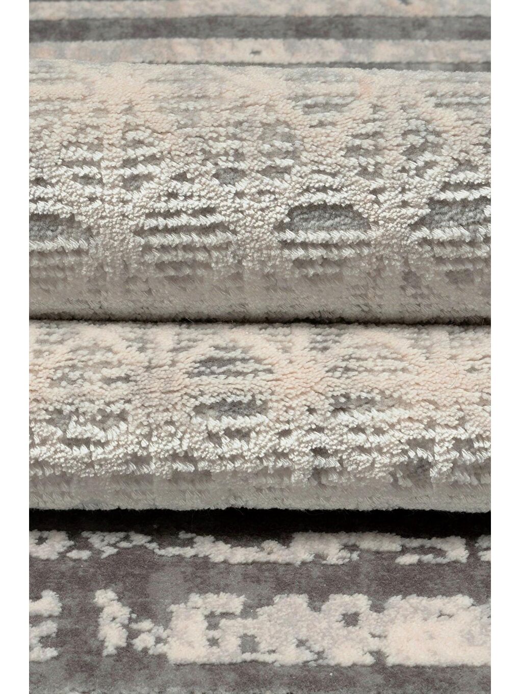 Gri Granada 6078 Akrilik Modern Dokuma Halı-80x300-2